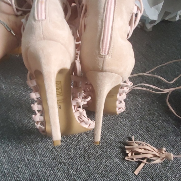Jeffrey Campbell Suede Gladiator Heel - Picture 3 of 8